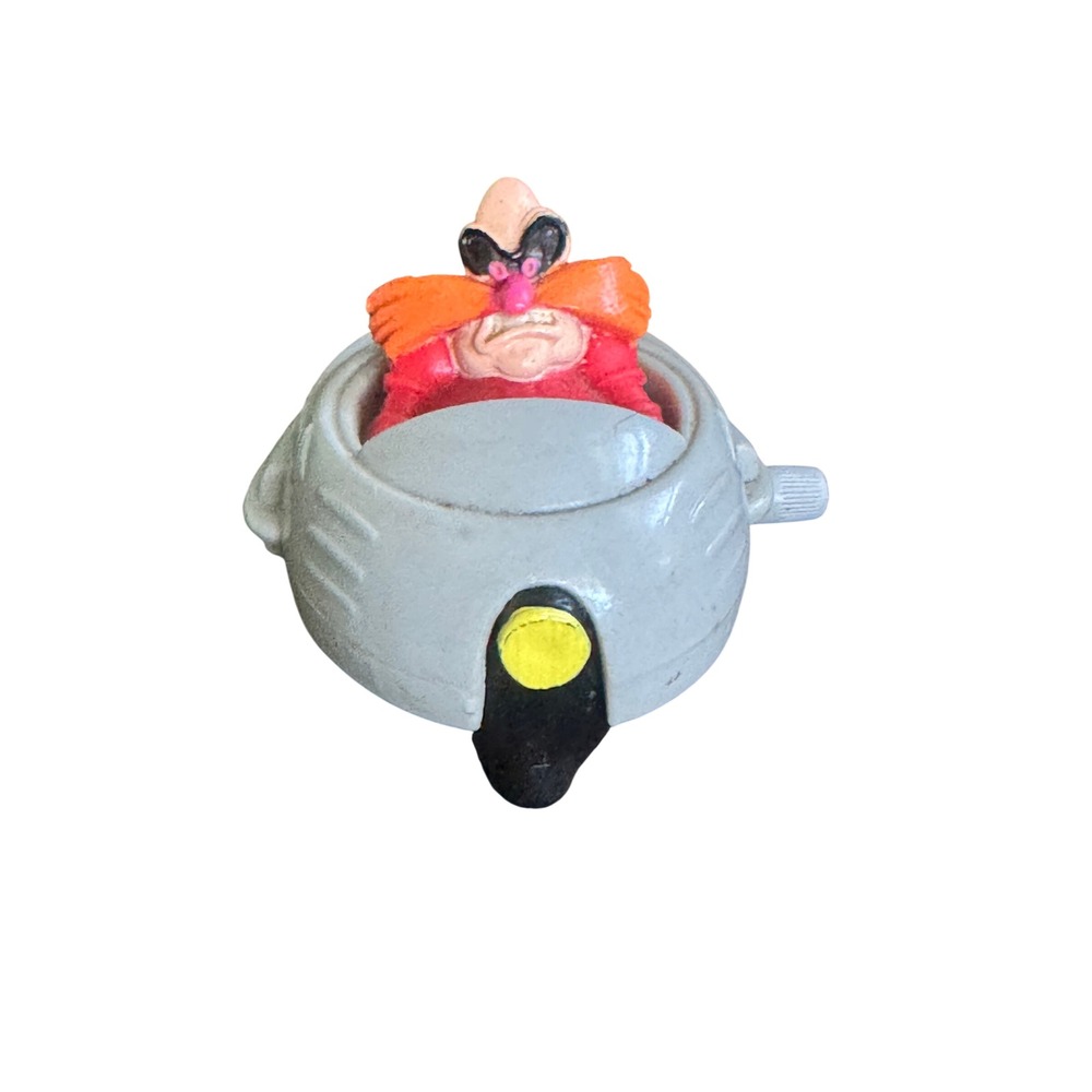 Vintage 1993 SEGA Dr Robotnik Eggman Wind Up Toy Sonic the Hedgehog Eggmobile